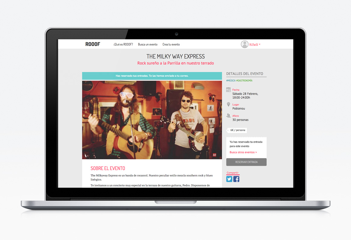 Aviso finalización de reserva